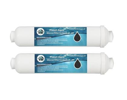 Premium Aktivkohlefilter carbon für Osmoseanlage und Wasserfilter Kühlschrank