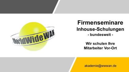 Bundesweite IT-Firmenseminar Inhousekurs Inhouse-Seminar IT-Seminare IT-Kurs