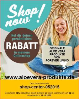 Originale Aloe Vera Produkte von FOREVER LIVING PRODUCTS