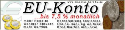 Bis 7 5 monatlich - EU-Konto mit Kreditkarte
