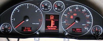 Kombiinstrument Audi A4 1. 9 TDI
