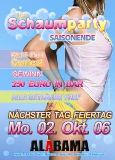 SCHAUMPARTY-SAISONENDE