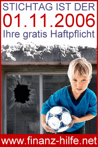 01. 11. 2021 - Wir schenken Ihnen Ihre Haftpflicht