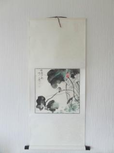 China Deko Rollbilder Chinesische Malerei Kalligraphie Fengshui Deko