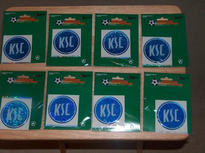 KSC Edelaufkleber zu jeder Stückzahl abzugeben . 1 . Bundesliga .