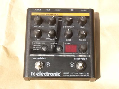 TC Electronic Nova Drive - Overdrive Distortion m. Presets