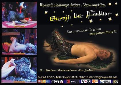Benji le Fakir die original Fakirshow