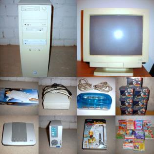 Kompletter PC mit viel Zubehör