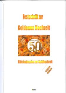 Die Festzeitung zur Goldenen Hochzeit