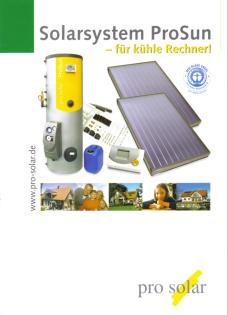 Solaranlage zur Warmwasseraufbereitung NEU ab 2250 -Euro