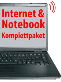 Internet Notebook Komplettpaket zum Hammerpreis