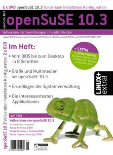 OpenSuSE 10. 3 Spezialausgabe von Linux Extra Pack bald im Handel