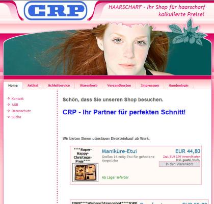 CRP - Ihr Partner für perfekten Schnitt