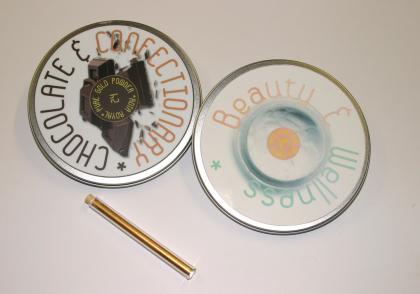 24 Karat Goldstaub in der Geschenkdose