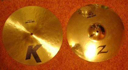 Zildjian 14 K/Z Dyno Beat Hihat Neuwertig