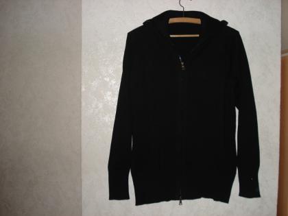 Schwarze Strickjacke Grösse 46