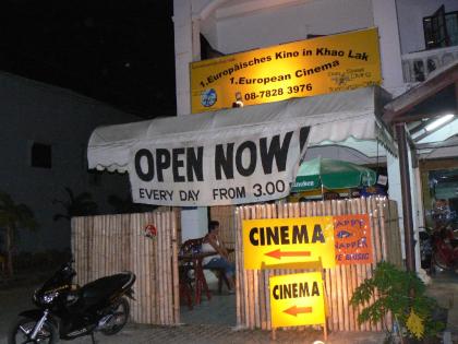 Dive Guide Geschäft Kino Disco in Thailand