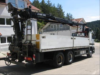 Mercedes-Benz 2640 6x4 Baustoff mit Hiab Kran 140K Fa. Scherf07451-53830