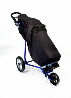 Der RainSafe ist entwickelt worden um Ihren Golfbag vor Wind und Wetter zu schü