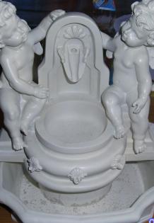 Zimmerbrunnen weiss