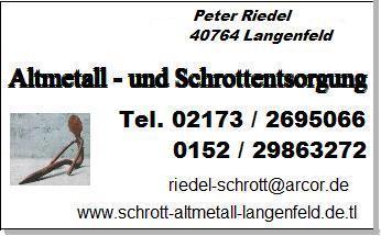 Kostenlose Schrottabholung