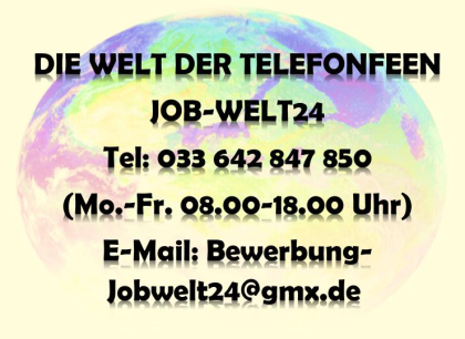 Erotikline Job Trier Flirtline Nebenjob Callerin Telefonistin Arbeit keine G