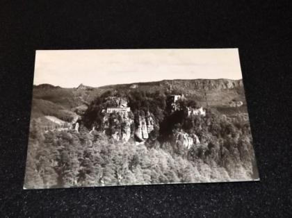 Postkarte-Berg Oybin
