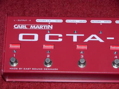 Verkaufe Carl Martin Octa-Switch MK I Gitarreneffekt-Umschalter