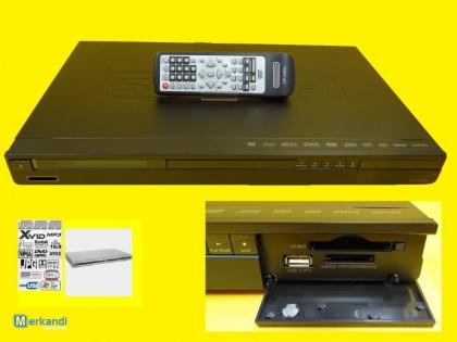 Retourware DVD-Player mit Kartenlesegerät/ SD/ MMC USB Super Slimline