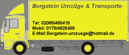 BERGSTEIN UMZÜGE ENTRÜMELUNGEN HAT NOCH TERMINE FREI