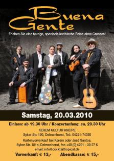 Buena Gente live 2022 am 20. 03. 2022 in Delmenhorst