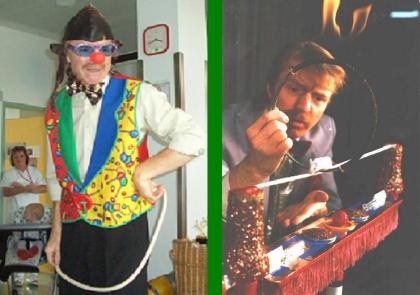 Kinderunterhalter clown zaubrer kindergeburtstag kinderanimation mäusezirku