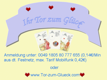 Tor-zum-Glueck. com Kartenleger - Hellseher - Magier uva. 10Euro Gratis