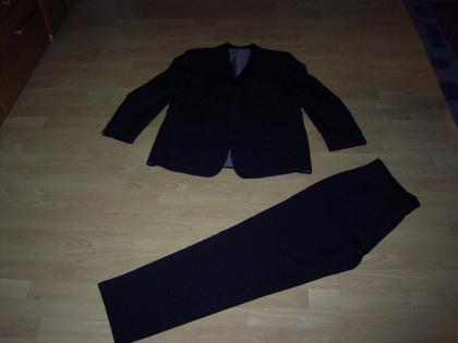 Konfirmationskombi schwarz Gr. 170