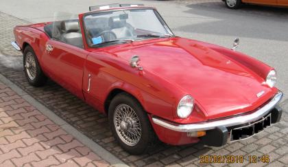 Triumph Spitfire MK IV 1972 - Oldtimer