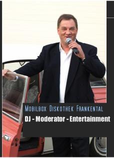 DJ Dresden DJ Hochzeit Dresden mobile Diskothek Musikbox-Diskothek