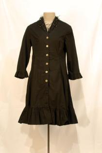ORIGINAL NUU Lagenlook made in Germany Gehrock weiß schwarz grau alle Größe