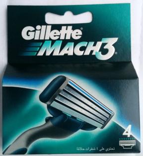 Gillette Mach3 - 4er Klingen Restposten