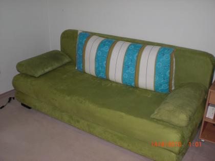 Schlafcouch grün
