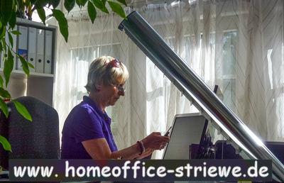Alter egal Heimarbeit auf Selbständigenbasis im Home Office.