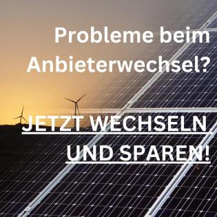 Probleme beim Anbieterwechsel