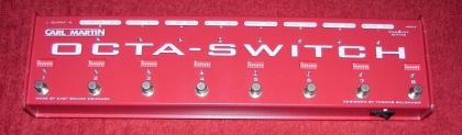Verkaufe Carl Martin Octa-Switch MK I Gitarreneffekt-Umschalter