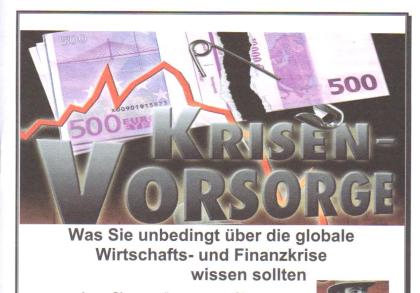 Einladung zum Stammtisch- Der Krisengewinner