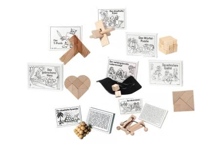 Top Geduldspiele Metallpuzzles und Holzpuzzles