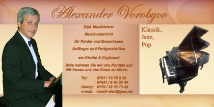 Musikunterricht - Klavier Keyboard FREIBURG