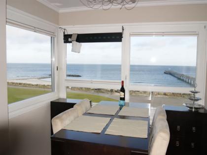 Moderne Ostsee-Ferienwohnung Ostseefee mit direktem Meerblick Dampfsauna Kamin