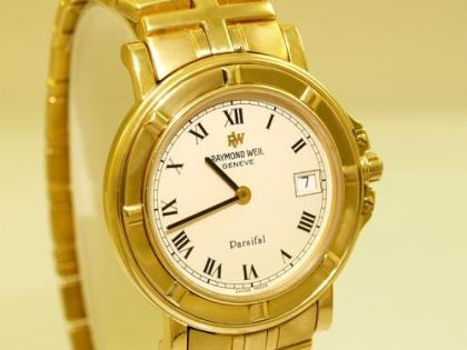 Gold Raymond Weil Herrenuhr Goldschmuck-Juwelier online