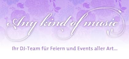 Any kind of music - professioneller DJ-Service bundesweit