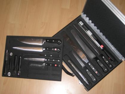 Wüsthof Dreizack Messer - Kochkoffer gebraucht