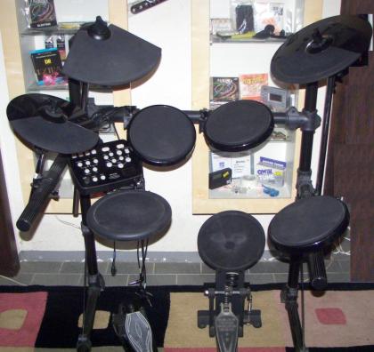 Verkaufe E-Drum-Set Millenium MPS-250 E-Drumset elektronisches Schlagzeug